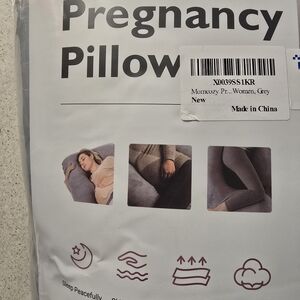 Momcozy Grey Pregnancy Pillow
